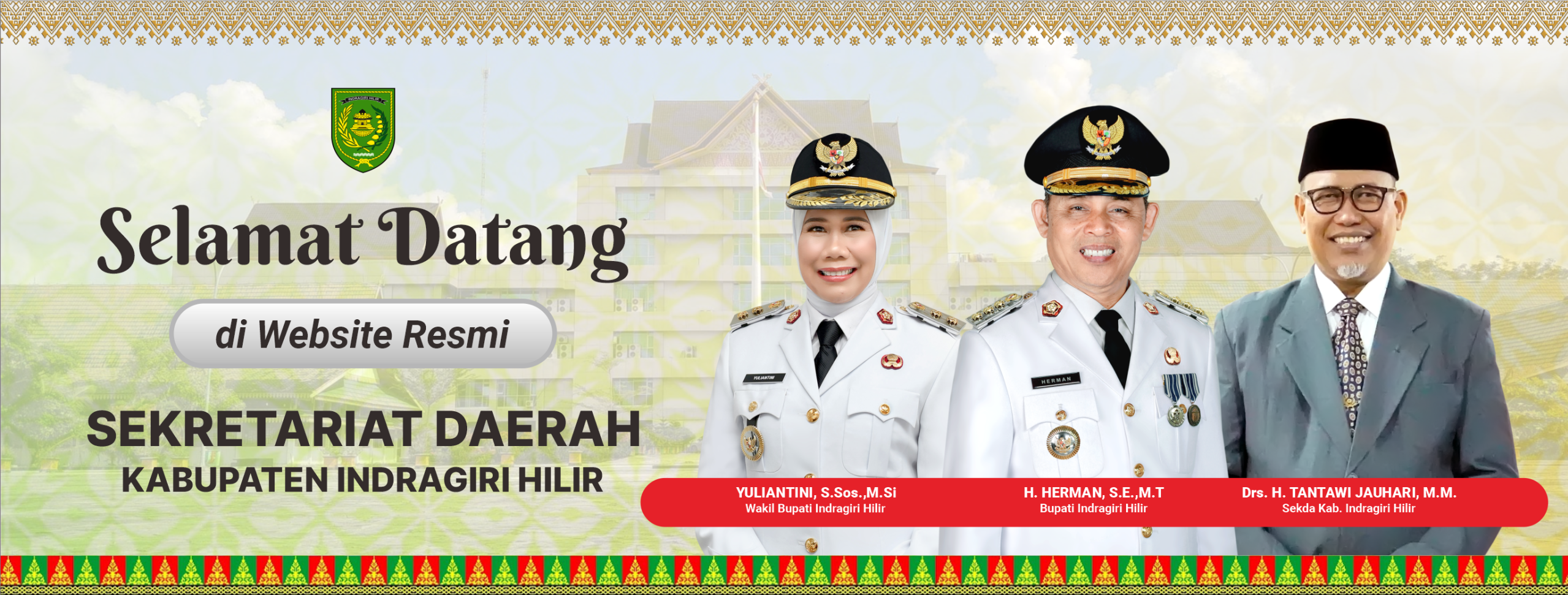 Website Setda Kab. Indragiri Hilir