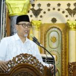 Tabligh Akbar Di Masjid Agung Al-Huda Tembilahan” Perkuat Pondasi Agama dalam Kehidupan”