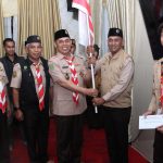 Bupati Herman Lepas Kontingen Jamnas XII 2026, Dorong Pramuka Inhil Raih Prestasi