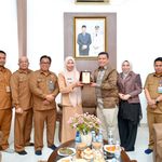 Plh. Bupati Inhil Terima Kunjungan Wakil Bupati Tanjung Jabung Barat, Bahas Penguatan Penanganan Stunting