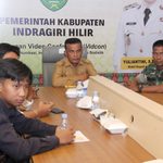 Bupati Inhil Ikuti Rakornas Pengendalian Inflasi dan Penguatan Koperasi Desa Merah Putih