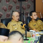 Bupati Inhil Mengikuti Rakor Agen Perlinsos