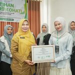 Jadi Narasumber LKK HMI Tingkat Nasional, Bunda Literasi Inhil Tekankan Pentingnya Kesehatan Reproduksi Perempuan