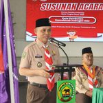 Buka Kursus Mahir Dasar di Kwartir Ranting Tembilahan Hulu, Bupati Herman Dorong Pembina Pramuka Saling Belajar dan Berbagi Pengalaman