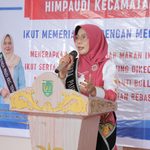 Bunda PAUD Inhil Dorong Anak Sehat dan Bebas Bullying pada HUT HIMPAUDI ke-21 di Tempuling