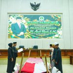 Wabup Yuliantini Hadiri Paripurna Pelepasan Jenazah Wakil Ketua DPRD Inhil H. Andi Rusli