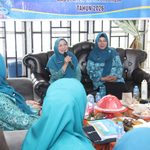 Ketua TP-PKK Inhil Katerina Susanti Herman Perkuat Pembinaan 10 Program Pokok PKK di Kateman
