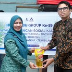 Ketua TP PKK Inhil Hadiri Penyerahan Bantuan Sosial Karyawan PT RSUP Divisi Perkebunan untuk Panti Pondok Bhakti Lansia